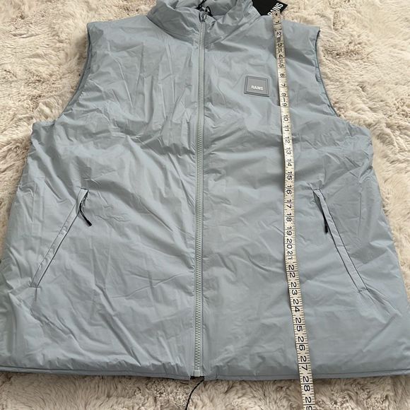 Rains Unisex Fuse Vest Sky Size L - Picture 5 of 14